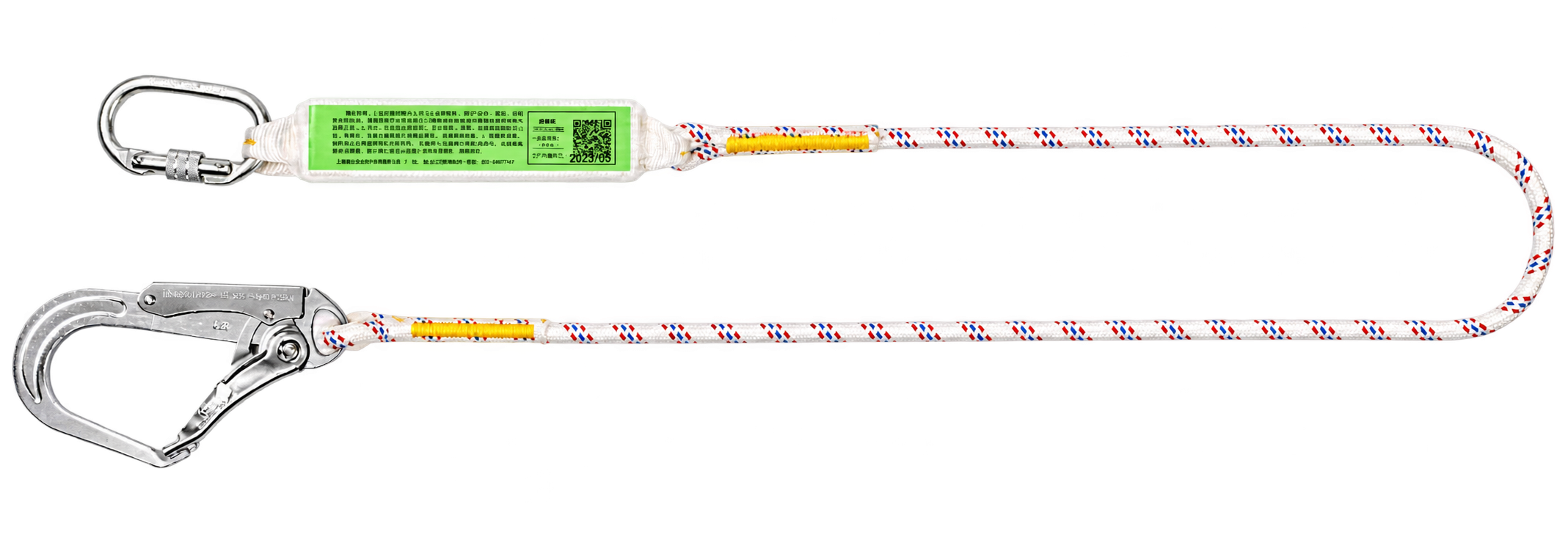 61503 Single-Leg Large-Hook Energy-Absorbing Lanyard